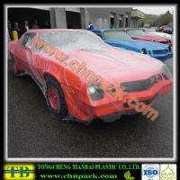 plastic-car seat cover05disposable plastic clear rain car cover
